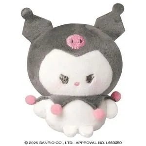 [KUROMI] "Sanrio Chimanui Marumocchi" Tenori Plush - Rosey’s Kawaii Shop