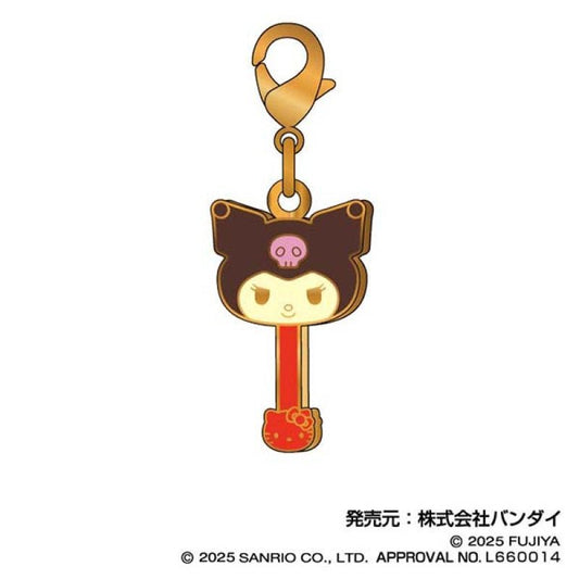 [KUROMI] "Sanrio Chocolate Stick" Metal Charm - Rosey’s Kawaii Shop