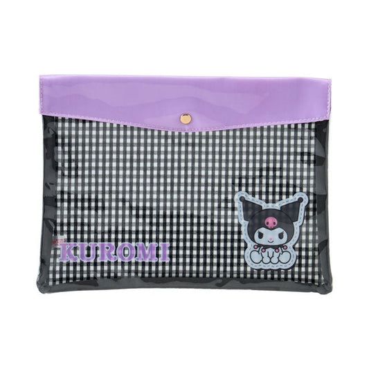 [KUROMI] "Sanrio Clear FLAT Case" - Rosey’s Kawaii Shop