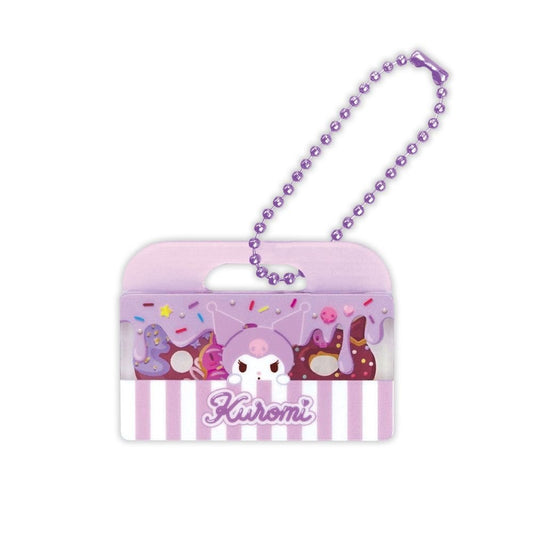 [KUROMI] "Sanrio Donut Package" Keychain - Rosey’s Kawaii Shop