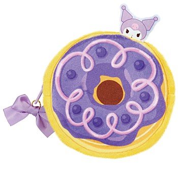 [KUROMI] "Sanrio Donut" Pouch - Rosey’s Kawaii Shop