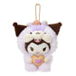 [KUROMI] "Sanrio Fluffy Squirrel" Plush Keychain - Rosey’s Kawaii Shop