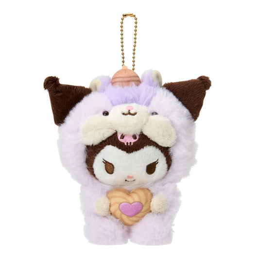 [KUROMI] "Sanrio Fluffy Squirrel" Plush Keychain - Rosey’s Kawaii Shop