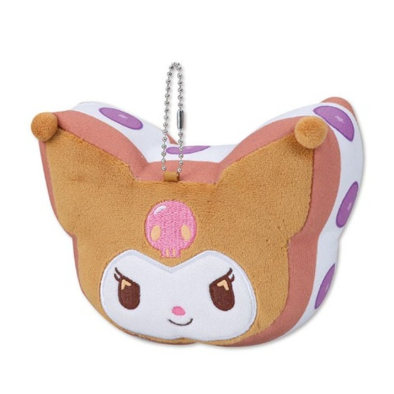 [KUROMI] "Sanrio Fruit Sandwich" Plush Keychain - Rosey’s Kawaii Shop