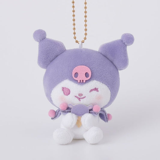 [KUROMI] "Sanrio Ice Candy Munyugurumi" Plush Keychain - Rosey’s Kawaii Shop