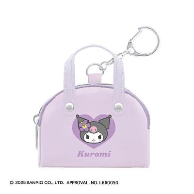 [KUROMI] "Sanrio Mini Boston Bag" Keychain - Rosey’s Kawaii Shop