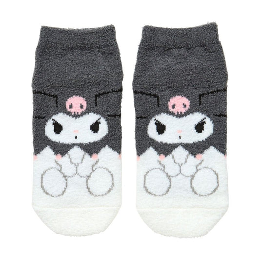 [KUROMI] "Sanrio Mokomoko" Socks - Rosey’s Kawaii Shop