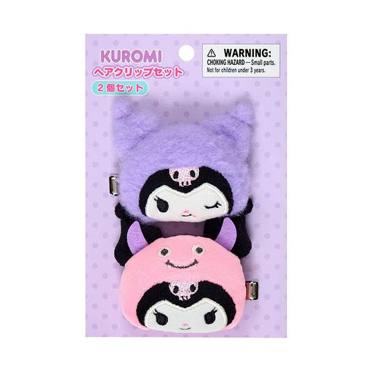 [KUROMI] "Sanrio My Deco Bag" Hair Clip Set - Rosey’s Kawaii Shop