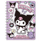 [KUROMI] "Sanrio Petapeta Stickers" B6 Ring Notebook - Rosey’s Kawaii Shop