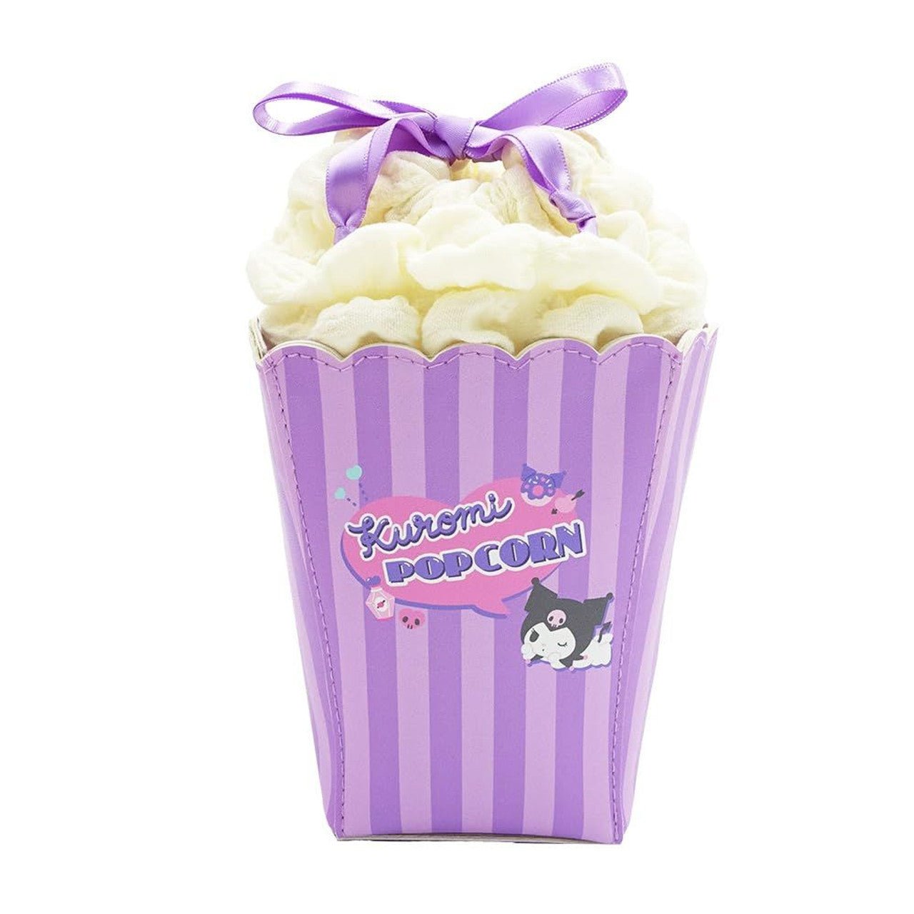 [KUROMI] "Sanrio Popcorn" Pouch - Rosey’s Kawaii Shop