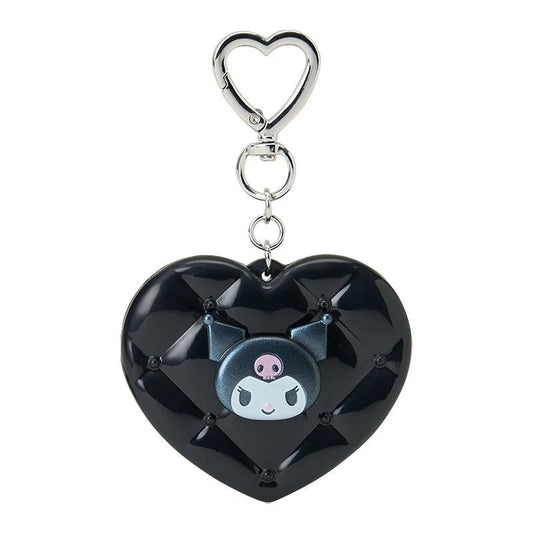 [KUROMI] "Sanrio Quilt" Mirror Keychain - Rosey’s Kawaii Shop