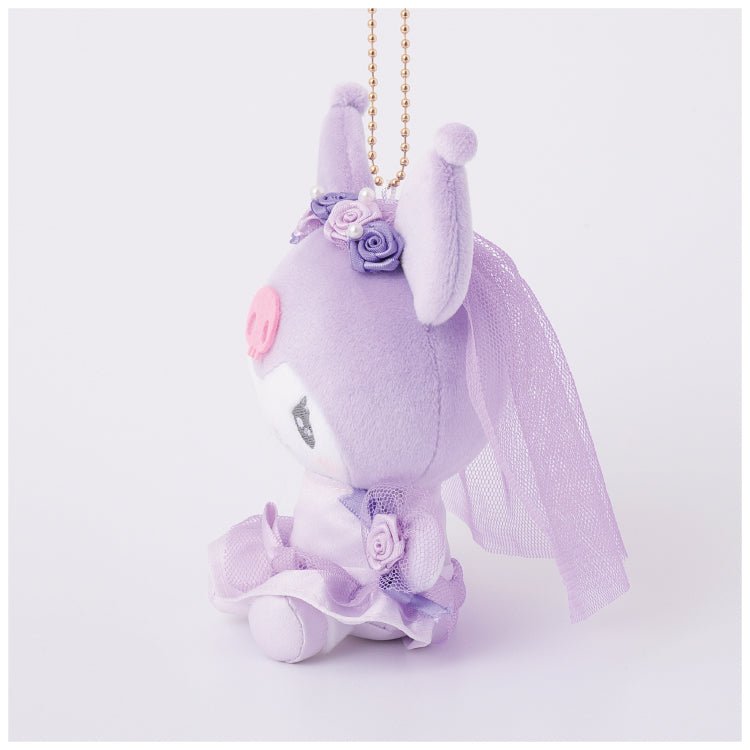 [KUROMI] "Sanrio Romantic Memories Munyugurumi" Plush Keychain - Rosey’s Kawaii Shop