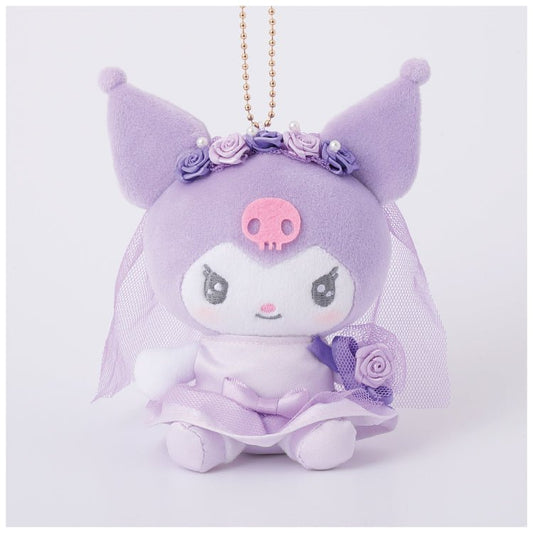 [KUROMI] "Sanrio Romantic Memories Munyugurumi" Plush Keychain - Rosey’s Kawaii Shop