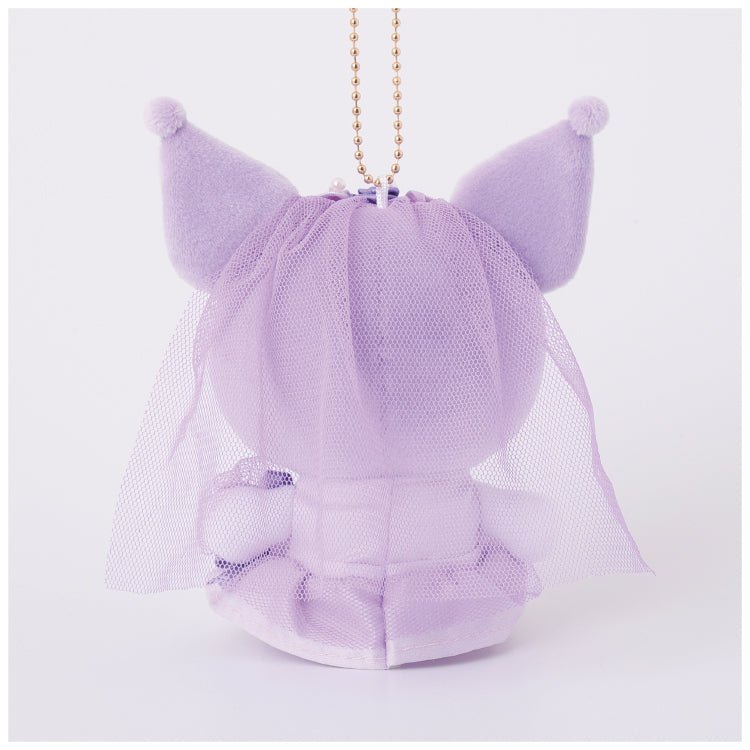 [KUROMI] "Sanrio Romantic Memories Munyugurumi" Plush Keychain - Rosey’s Kawaii Shop