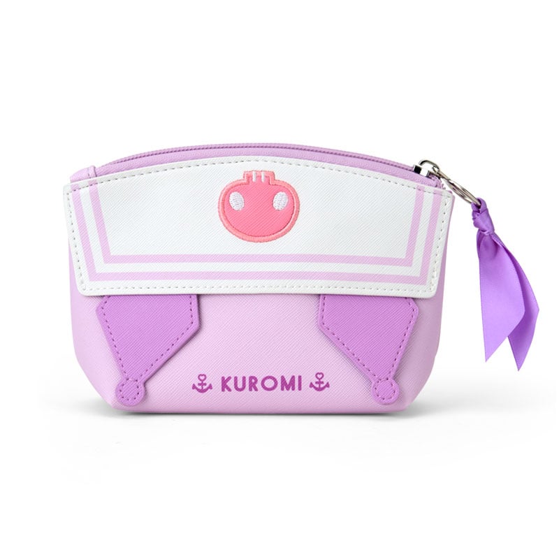 [KUROMI] "Sanrio Sailor Collar" Pouch - Rosey’s Kawaii Shop