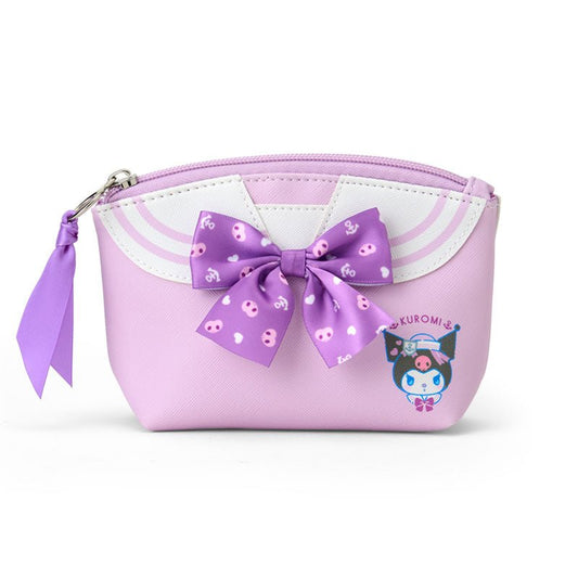 [KUROMI] "Sanrio Sailor Collar" Pouch - Rosey’s Kawaii Shop