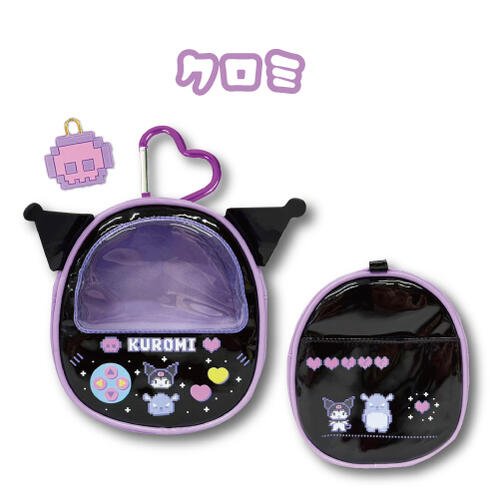 [KUROMI] "Sanrio Subculture Gaming" Egg Pouch - Rosey’s Kawaii Shop