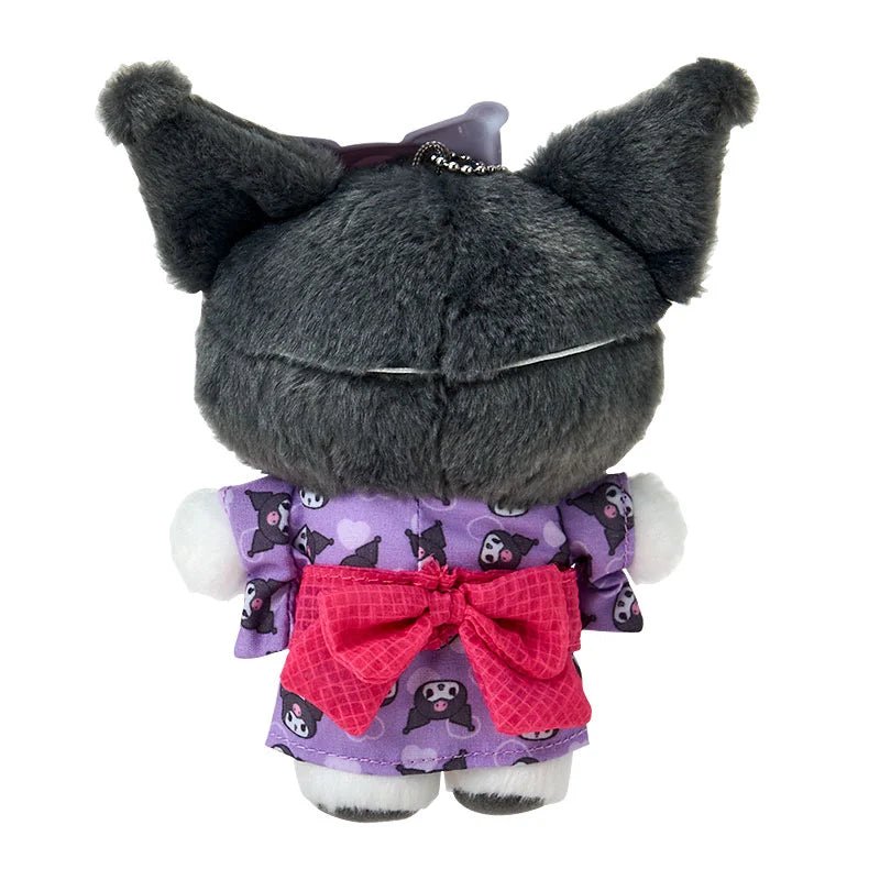 [KUROMI] "Sanrio Summer Festival" Plush Keychain - Rosey’s Kawaii Shop