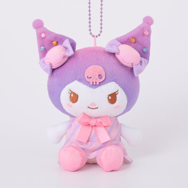 [KUROMI] "Sanrio Sweets House" Plush Keychain - Rosey’s Kawaii Shop