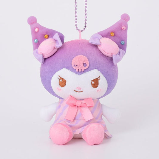 [KUROMI] "Sanrio Sweets House" Plush Keychain - Rosey’s Kawaii Shop