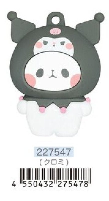 [KUROMI] "Sanrio x Mochipanda" Mini Figure Keychain - Rosey’s Kawaii Shop
