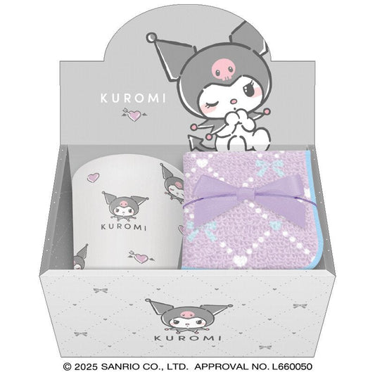 [KUROMI / Simply Mode] "Sanrio Mug & Towel" Gift Set - Rosey’s Kawaii Shop