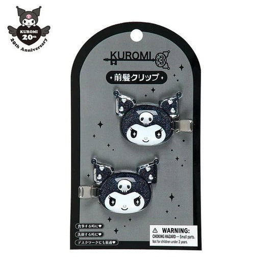 "KUROMI's Special Key" Hair Clips - Rosey’s Kawaii Shop