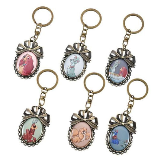 "Lady and the Tramp 70th Anniversary Keychain" Blind Box - Rosey’s Kawaii Shop