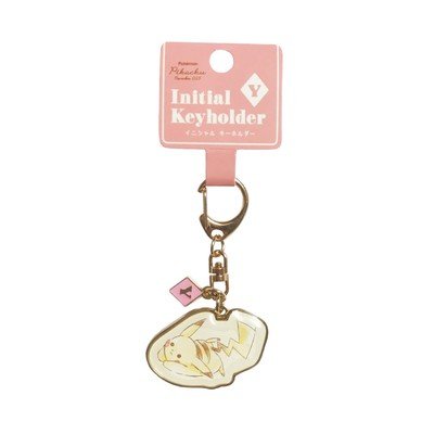 [LETTER Y] "Pokemon Pikachu Initial" Keychain - Rosey’s Kawaii Shop