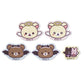LIMITED "Korilakkuma Angel & Chairokoguma Devil" Sticker Flakes - Rosey’s Kawaii Shop