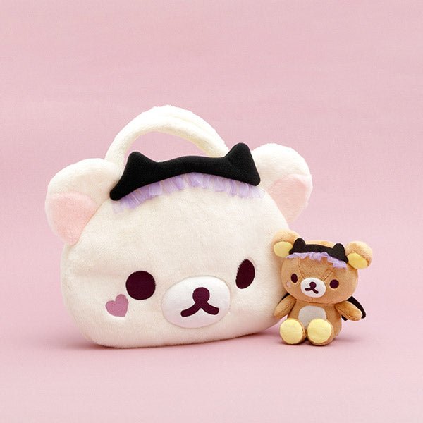 LIMITED "Korilakkuma Devil Bag & Rilakkuma Devil Plush" Set - Rosey’s Kawaii Shop