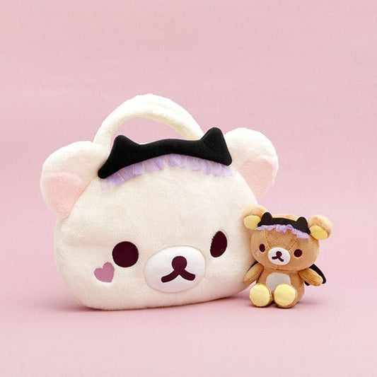 LIMITED "Korilakkuma Devil Bag & Rilakkuma Devil Plush" Set - Rosey’s Kawaii Shop