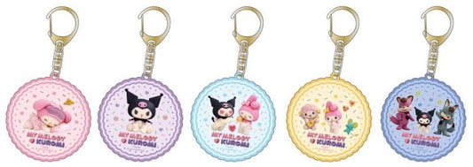 LIMITED "Netflix Series My Melody & Kuromi Keychain" Blind Bag - Rosey’s Kawaii Shop