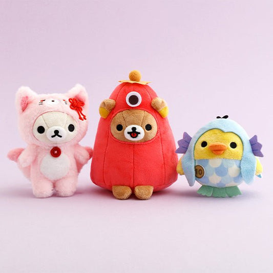 LIMITED "Rilakkuma Halloween" Plush Toy Set - Rosey’s Kawaii Shop