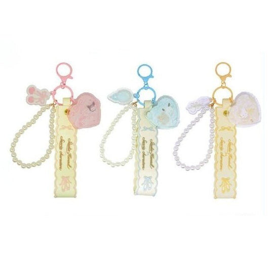 LIMITED "Studio Haneul x Sanrio" Strap & Bead Keychain - Rosey’s Kawaii Shop