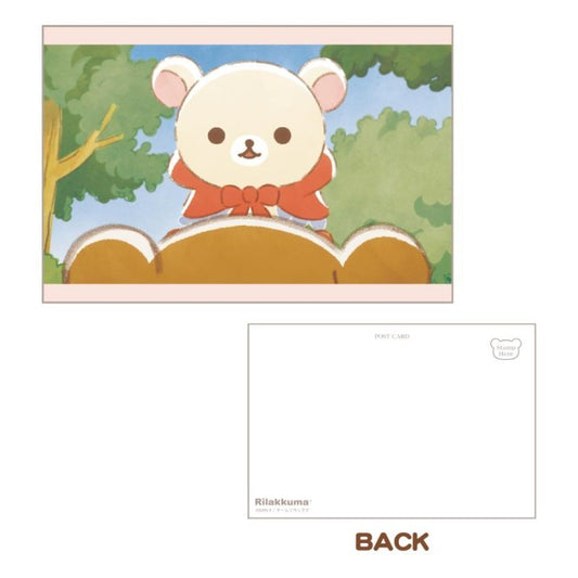 [LITTLE RED RIDING HOOD] LIMITED "Rilakkuma Store Anime PV" Postcard - Rosey’s Kawaii Shop