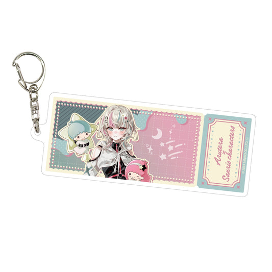 [LITTLE TWIN STARS] "ARUTERA x Sanrio" Keychain - Rosey’s Kawaii Shop