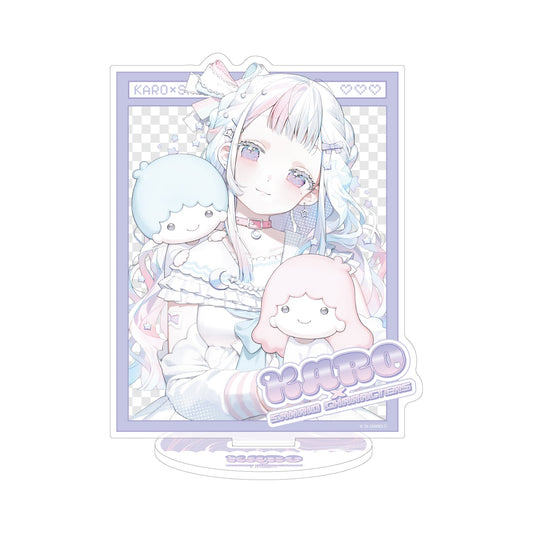 [LITTLE TWIN STARS] "KARO x Sanrio" Acrylic Stand - Rosey’s Kawaii Shop