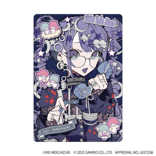[LITTLE TWIN STARS] "Kei Mochizuki x Sanrio" Chara Clear Case - Rosey’s Kawaii Shop