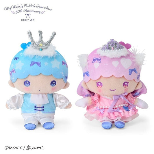 [LITTLE TWIN STARS] LIMITED "DOLLY MIX x Sanrio" BIG Plush Set - Rosey’s Kawaii Shop