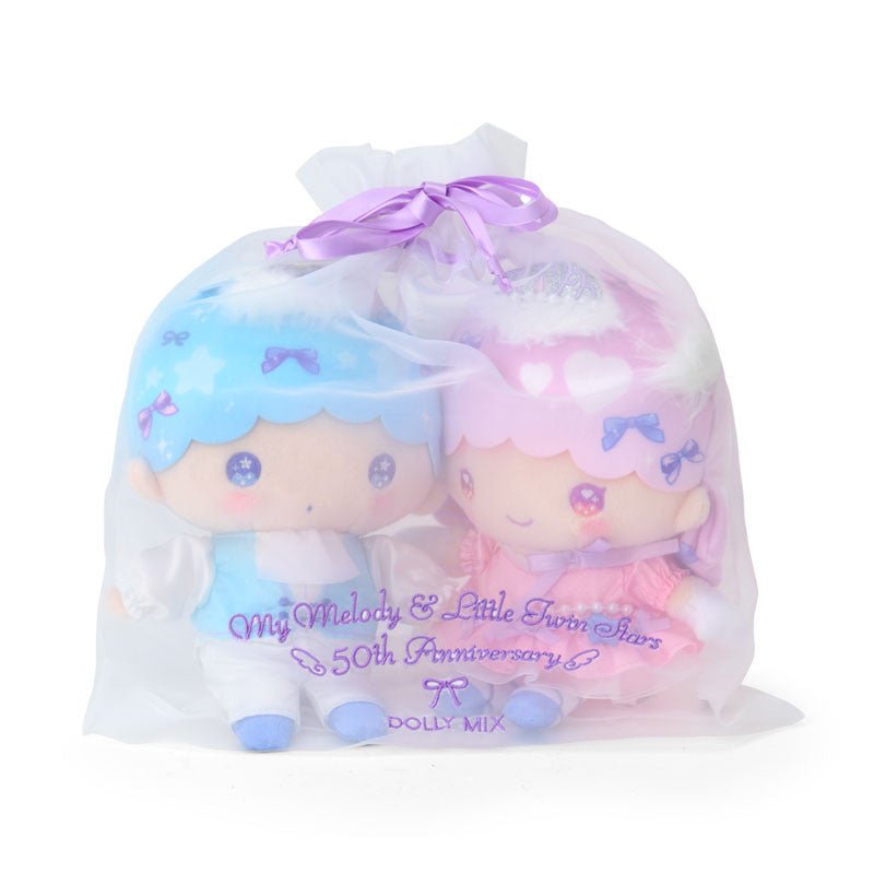 [LITTLE TWIN STARS] LIMITED "DOLLY MIX x Sanrio" BIG Plush Set - Rosey’s Kawaii Shop
