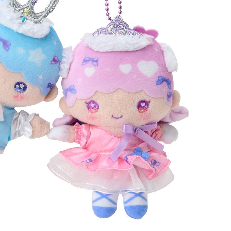[LITTLE TWIN STARS] LIMITED "DOLLY MIX x Sanrio" Plush Keychain - Rosey’s Kawaii Shop