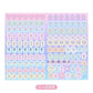 [LITTLE TWIN STARS] "Sanrio 2026" B6 Horizontal Schedule Planner - Rosey’s Kawaii Shop