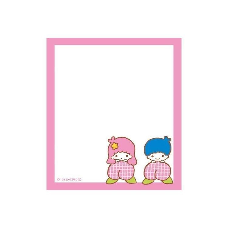 [LITTLE TWIN STARS] "Sanrio Characters Fruit Market" Memo Pad - Rosey’s Kawaii Shop