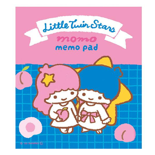 [LITTLE TWIN STARS] "Sanrio Characters Fruit Market" Memo Pad - Rosey’s Kawaii Shop
