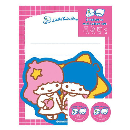 [LITTLE TWIN STARS] "Sanrio Characters Fruit Market" Mini Letter Set - Rosey’s Kawaii Shop