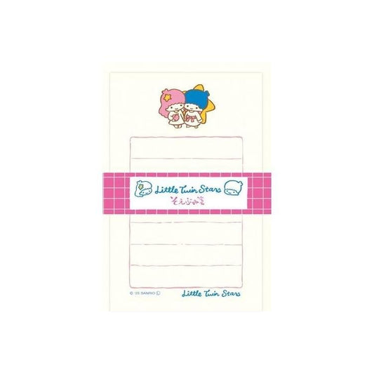 [LITTLE TWIN STARS] "Sanrio Characters Fruit Market" Notepad - Rosey’s Kawaii Shop
