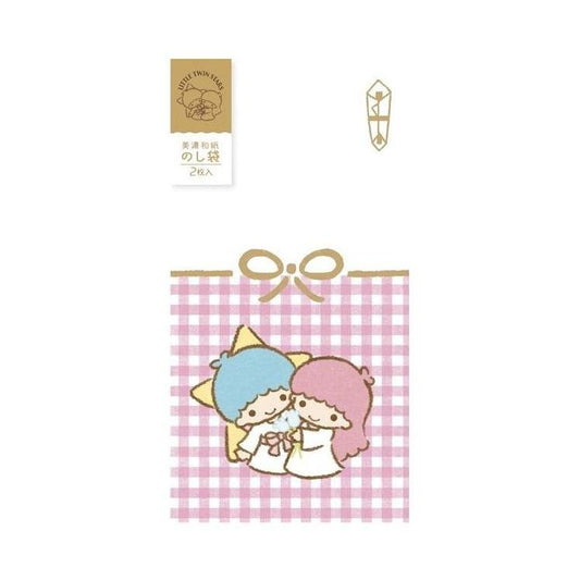 [LITTLE TWIN STARS] "Sanrio Mino Washi" Foil Gift Envelope - Rosey’s Kawaii Shop