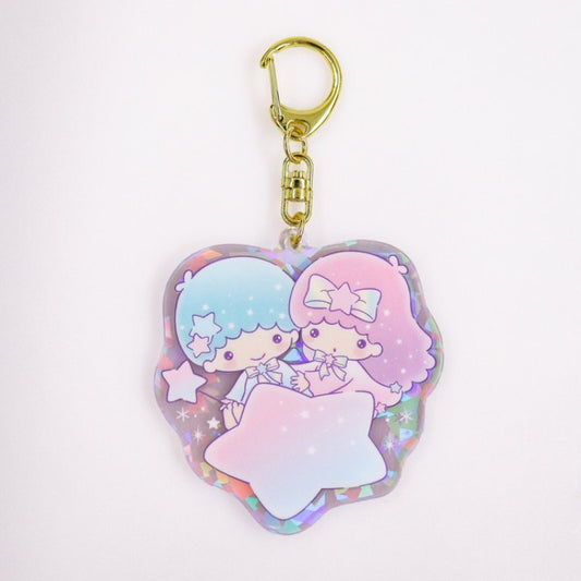 [LITTLE TWIN STARS] "Sanrio Twinkle Wishes" Acrylic Keychain - Rosey’s Kawaii Shop