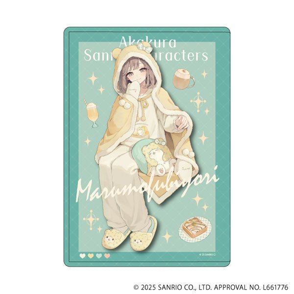 [MARUMOFUBIYORI] "Akakura x Sanrio" Chara Clear Case - Rosey’s Kawaii Shop